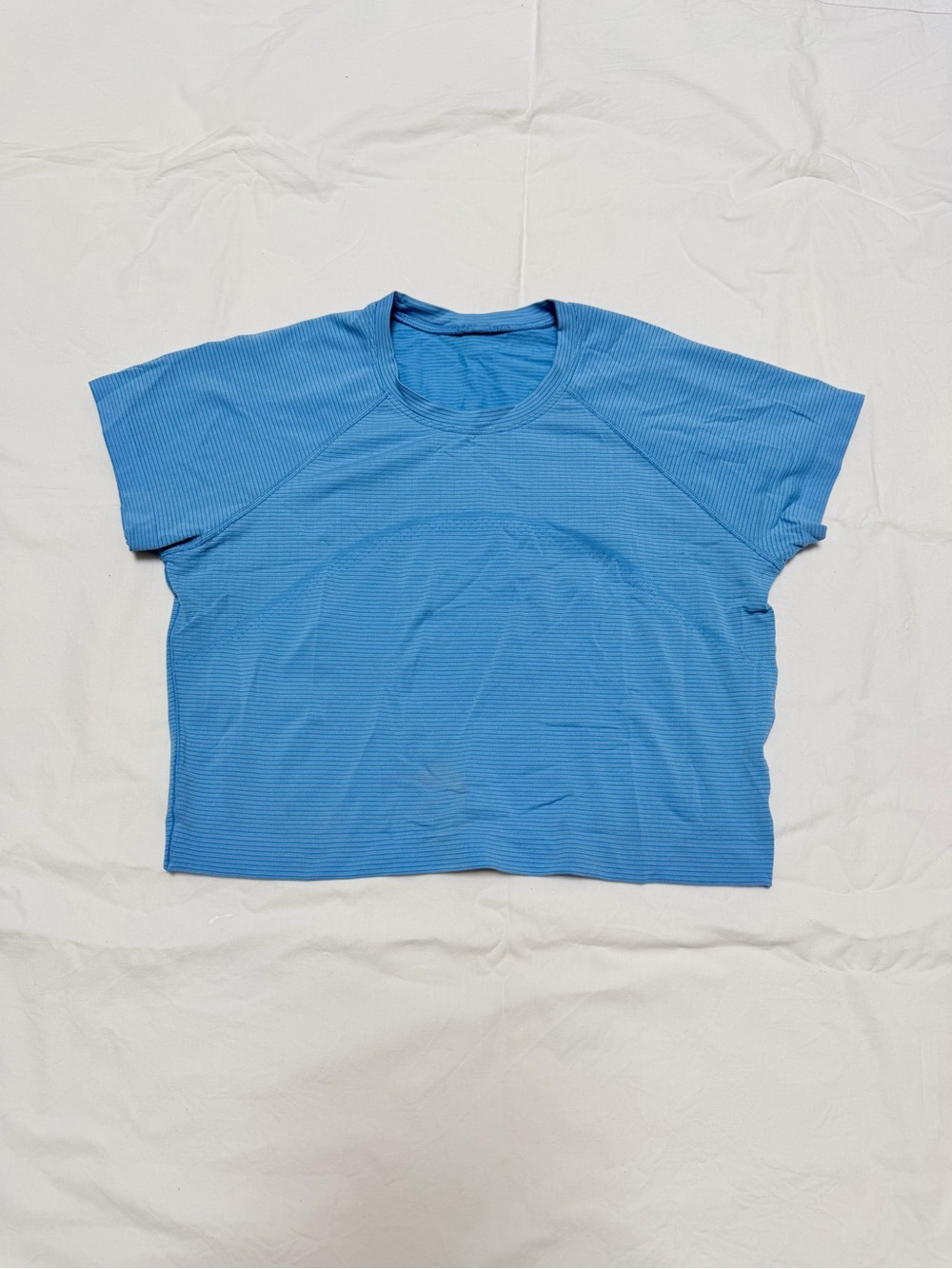 Lululemon Women’s Short Sleeve Crewneck Top in Blue